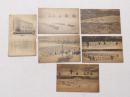 1000020■戦前 絵葉書■財団法人奉公館　全景　陸戦隊演習 他 6枚 ヤケ・キズ・少破れ