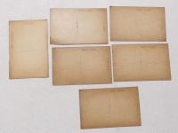 1000020■戦前 絵葉書■財団法人奉公館　全景　陸戦隊演習 他 6枚 ヤケ・キズ・少破れ