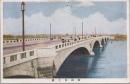 1000218■戦前 絵葉書■新潟萬代橋 画鋲あと