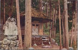 1000253■戦前 絵葉書■石川 山中名所　芭蕉