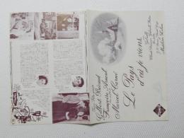 1068◆映画　パンフレット チラシ◆ パンフ 遥かなる国から来た男 37cm×26cm