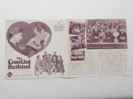 1091◆映画　パンフレット チラシ◆レックス・ハリソン『完全なる良人』44cm×21cm