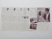 1092◆映画　パンフレット チラシ◆レックス・ハリソン『完全なる良人』44cm×21cm