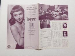 1094◆映画　パンフレット チラシ◆女性の敵　フランソワーズ・アルヌール/レエモン・ペルグラン　36.5cm×26cm