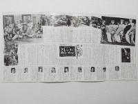 1097◆映画　パンフレット チラシ◆フレンチ・カンカン　ジャン・ギャバン　フランソワーズ・アルヌール　56cm×28cm