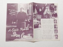 1098◆映画　パンフレット チラシ◆陽気なドン・カミロ　 フェルナンデル　36.5cm×26cm