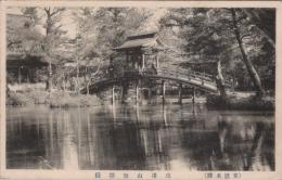 1000269■戦前 絵葉書■岐阜県 東濃名勝 虎渓山無際橋 エンタイア