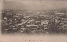 1000278■戦前 絵葉書■岐阜県　中津町全景