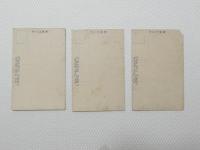 1000289■戦前 絵葉書■岐阜県　通常郵便 明治9年年9月1日 記念印 信開通記念　恵那郡大井町水野書店　3枚 1枚上部角少破れ欠15000