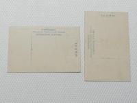 1000336■戦前 絵葉書■ 大和國畝傍橿原神宮　明治三十七八　大砲+大和信貴山聖徳太子記念銅像