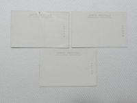 1000351■戦前 絵葉書■猪苗代湖畔 翁島高松宮御別邸+小平湯天満宮 長濱より3枚