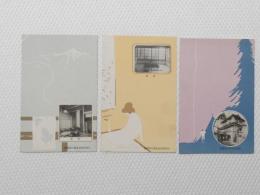 1000355■戦前 絵葉書■信州桟間温泉桑の湯旅館 3枚