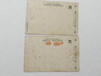 1000357■戦前 絵葉書■東京名所 東宮新御所本本館+皇居二十橋　シミ