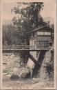 1000404■戦前 絵葉書■長野県　信州田立村 坪川橋之景