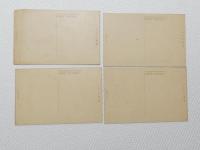 1000449■戦前 絵葉書■衆議院議長宮舎 内閣総理大臣室　貴族院義場　貴族院予算委員室 4枚