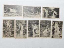 1000460■戦前 絵葉書■三重県　伊賀赤目延寿院 伊賀赤目龍ヶ壺 8枚(瀧　滝)