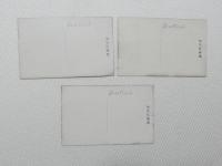 1000472■戦前 絵葉書■日本ライン 木曽川　夕日富士　岩屋観音 メガネ岩 2枚