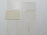 1000483■戦前 絵葉書■西郷南洲翁遺墨 7枚