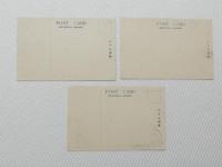 1000499■戦前 絵葉書■乃木室陳列品 遺墨 勲章 3枚　