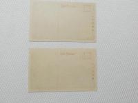 1000512■戦前 絵葉書■春日神社　角伐り 帝室奈良博物館　(建物 鹿)　2枚