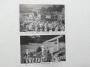 1000514■戦前 絵葉書■大正天皇御大葬儀 2枚