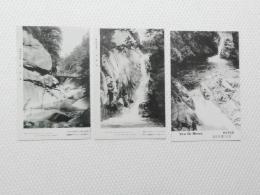 1000516■戦前 絵葉書■御嶽昇仙峡　瀧　昇仙橋 3枚