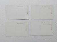 1000524■戦前 絵葉書■城の崎風景 温泉　御所の湯 温泉一の湯　城の崎町の一部 温泉地蔵湯 4枚（商店 街並み みやげ 橋　建物)