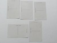 1000525■戦前 絵葉書■アート 画 5枚 ラブラード筆 シャパンヌ筆 ミレー筆 ロート筆