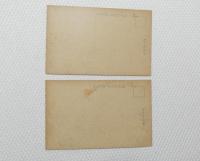 1000522■戦前 絵葉書■鳥羽名所 鳥羽浦風景 2枚 記念印 6.6.10