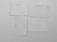 1000534■戦前 絵葉書■広島県　宮島西松原の美景  百八基 石灯籠 麗蛇滝 連絡船 宮島を望む 　厳島神社 4枚