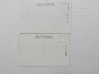 1000539■戦前 絵葉書■岐阜県　日本ライン 川平の景 川平の景(船　舟)２枚