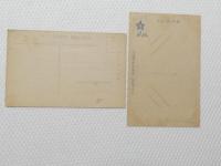 1000565■戦前 絵葉書■栃木県 日光百景 相輪塔　五重之塔 国道二十三号香東橋 高松城　高松地方専売局　2枚