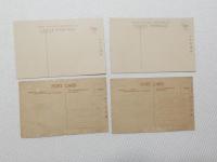 1000580■戦前 絵葉書■三重県 伊勢二見より富士 伊勢鼓ヶ浦　網曳 二見浦日の出 老松　４枚