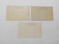 1000583■戦前 絵葉書■和歌山県　紀三井山本堂 紀伊国加太神社神宛 紀伊国加太神社 3枚