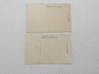 1000585■戦前 絵葉書■京都　金閣寺 天皇桃花鳥田丘御陵 2枚