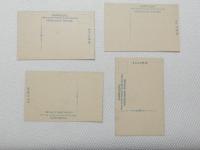 1000588■戦前 絵葉書■高野山中の橋 高野山水向墓 高野山金堂 芭蕉翁の墓 4枚