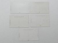 1000602■戦前 絵葉書■静岡県　熱海　多賀全景 熱海温泉夜景 熱海梅園 十国峠 熱海金色夜の碑 5枚