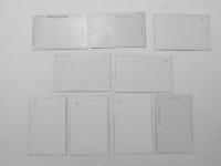 1000606■戦前 絵葉書■長野県　天龍峡　全景　姑射橋 南原橋 曳船 小舟 9枚 2枚ピン穴