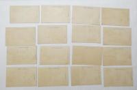 1000634■戦前 絵葉書■滋賀県 江百景 近江舞子 網引 比叡山 遊覧船　比叡山ケーブル全景 ケーブルカー 彦根城 伊吹山 大津祭曳山 陸軍演習場 28枚 (船 舟 建物 遊覧船 電車 鉄道 　城 神社 橋 ロープウェイ)