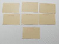 1000636■戦前 絵葉書■静岡県　伊豆 大橋 元村船着場浅橋 三原神社 三原山噴火 元村 全景 駱駝　ラクダ　らくだ 女性着物 7枚　