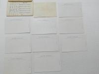 1000655■戦前 絵葉書■香川　観音寺市 琴弾公園　八幡宮 公園 有明小唄 袋付 小唄 9枚 歌詞つき　