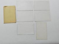 1000661■戦前 絵葉書■群馬県　伊香保 棒名山　伊香保町本通り（商店街 看板 かわび餅 ようかん ケーブルカー)伊香保温泉場全景 猿澤橋 6枚 袋つき 袋破れ