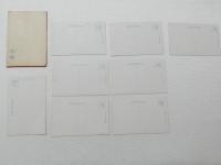 1000662■戦前 絵葉書■身延山の風光 8枚　袋つき 身延山全景 宝物館 真骨堂