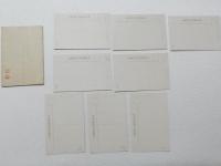 1000664■戦前 絵葉書■群馬県 妙義山 8枚 袋つき