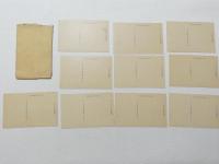 1000669■戦前 絵葉書■滋賀県　玄宮園　風景絵葉書 近江彦根城内 10枚 袋つき　飛梁渓 風翔台 龍臥橋 魚踊沼 他