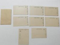 1000678■戦前 絵葉書■龍口絵葉書 相州片瀬龍口寺上不士見台の望遠 七面山 五重塔　宗祖法難刑場舊跡　増築大書院 総門 新築表玄関 8枚 袋つき