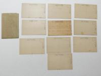 1000684■戦前 絵葉書■福井県 越前吉崎 名所絵葉書 蓮如山より鹿島を望む 筆草山を望む 古銭場 嫁おどしの図 大谷派別院本堂　蓮如上人御霊屋　 他 10枚 袋つき