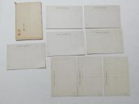 1000698■戦前 絵葉書■群馬県　 妙義山 8枚　袋つき