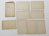 1000702■戦前 絵葉書■日向 青島 植物集 8枚 袋つき