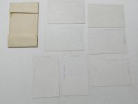 1000704■戦前 絵葉書■和歌山 高野山善門院 7枚 袋つき